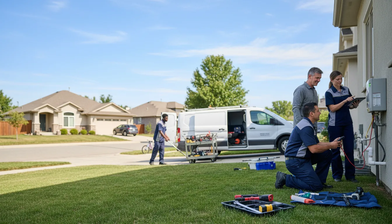 Tankless water heater service in Canaan, IN